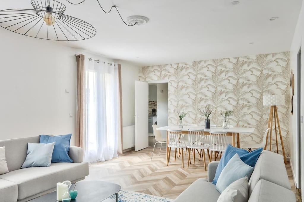 Free Private Parking - 15Mn Paris - 5Mn Walk Train Station - All Equipped - Terrace - Garden - Stade De France - Casino D'Enghien - Hippodrome, Universite Épinay-sur-Seine Exterior foto