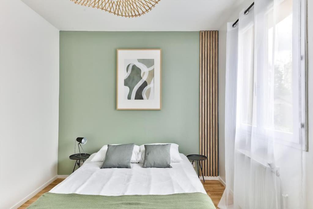 Free Private Parking - 15Mn Paris - 5Mn Walk Train Station - All Equipped - Terrace - Garden - Stade De France - Casino D'Enghien - Hippodrome, Universite Épinay-sur-Seine Exterior foto