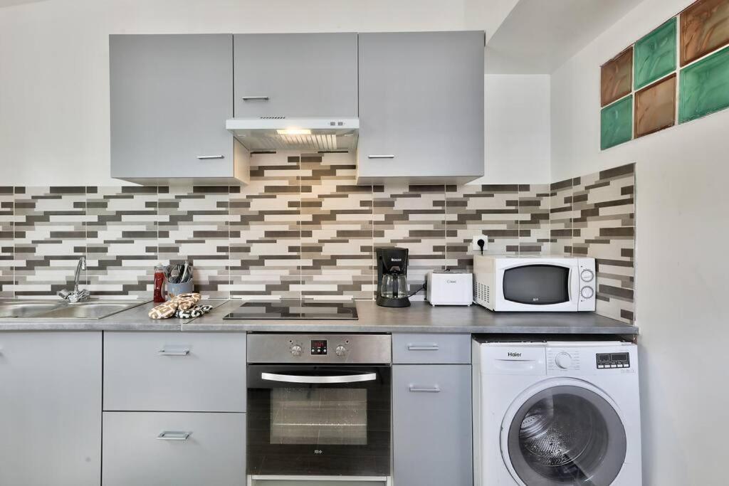 Free Private Parking - 15Mn Paris - 5Mn Walk Train Station - All Equipped - Terrace - Garden - Stade De France - Casino D'Enghien - Hippodrome, Universite Épinay-sur-Seine Exterior foto