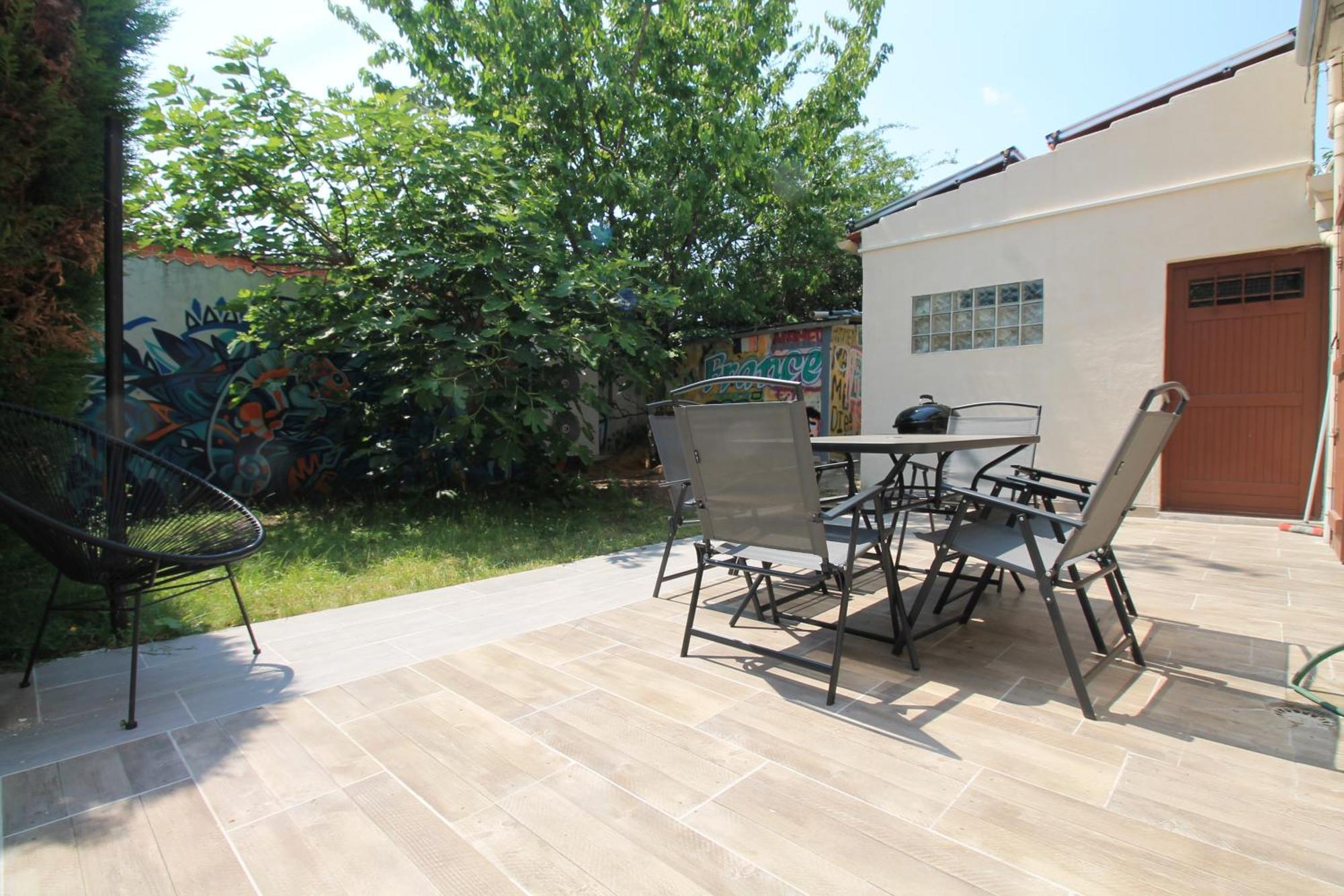 Free Private Parking - 15Mn Paris - 5Mn Walk Train Station - All Equipped - Terrace - Garden - Stade De France - Casino D'Enghien - Hippodrome, Universite Épinay-sur-Seine Exterior foto